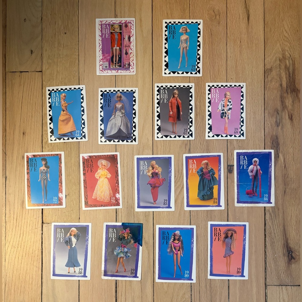 Barbie Vintage Collectible Trading Cards